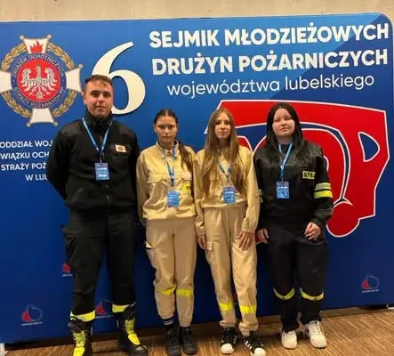 Młodzi strażacy z Markuszowa na VI Sejmiku MDP Województwa Lubelskiego