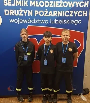 Młodzieżowa Drużyna Pożarnicza z Wąwolnicy na Sejmiku MDP w Lublinie
