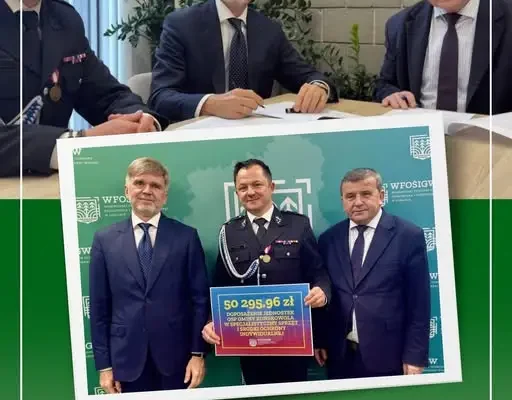 Strażacy ochotnicy z Końskowoli z nowym sprzętem – gmina pozyskała dofinansowanie