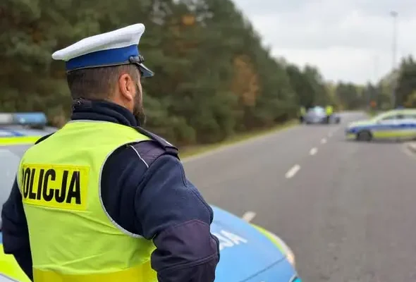 Policjanci z Puław ćwiczyli pościg i blokadę drogową