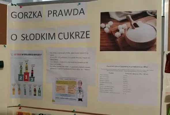 Detektywi żywieniowi z klasy 2a odkryli, ile cukru kryje się w szkolnych przekąskach
