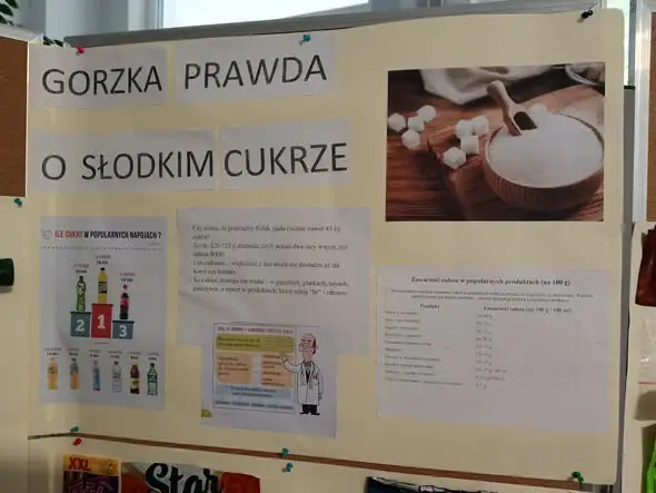 Detektywi żywieniowi z klasy 2a odkryli, ile cukru kryje się w szkolnych przekąskach